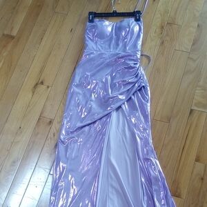 Elegant Lavender Evening Dress